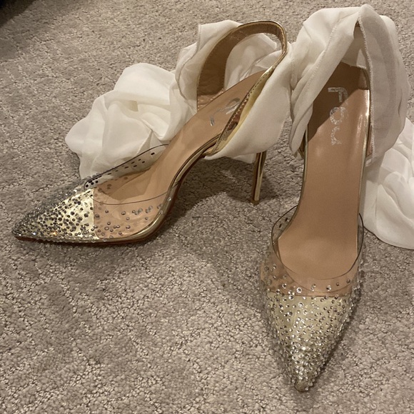 Rhinestone heels - Picture 2 of 3